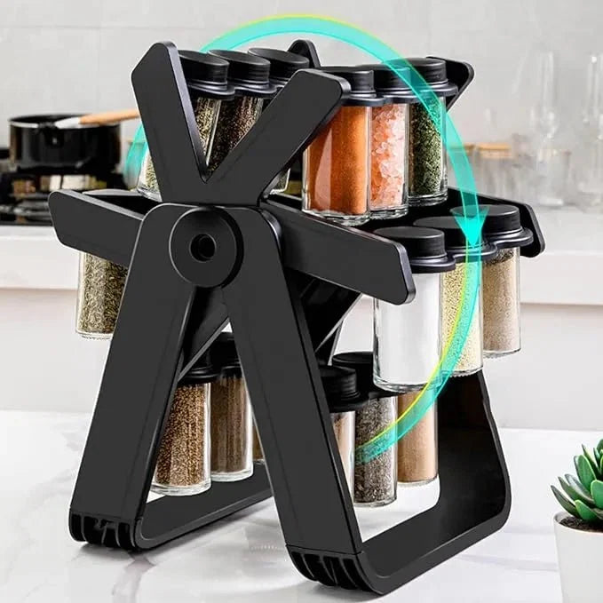 18 Jar Rotating Spice Rack My Store 2