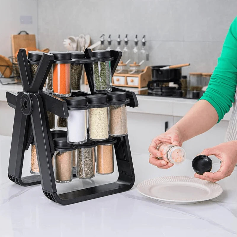 18 Jar Rotating Spice Rack My Store 2
