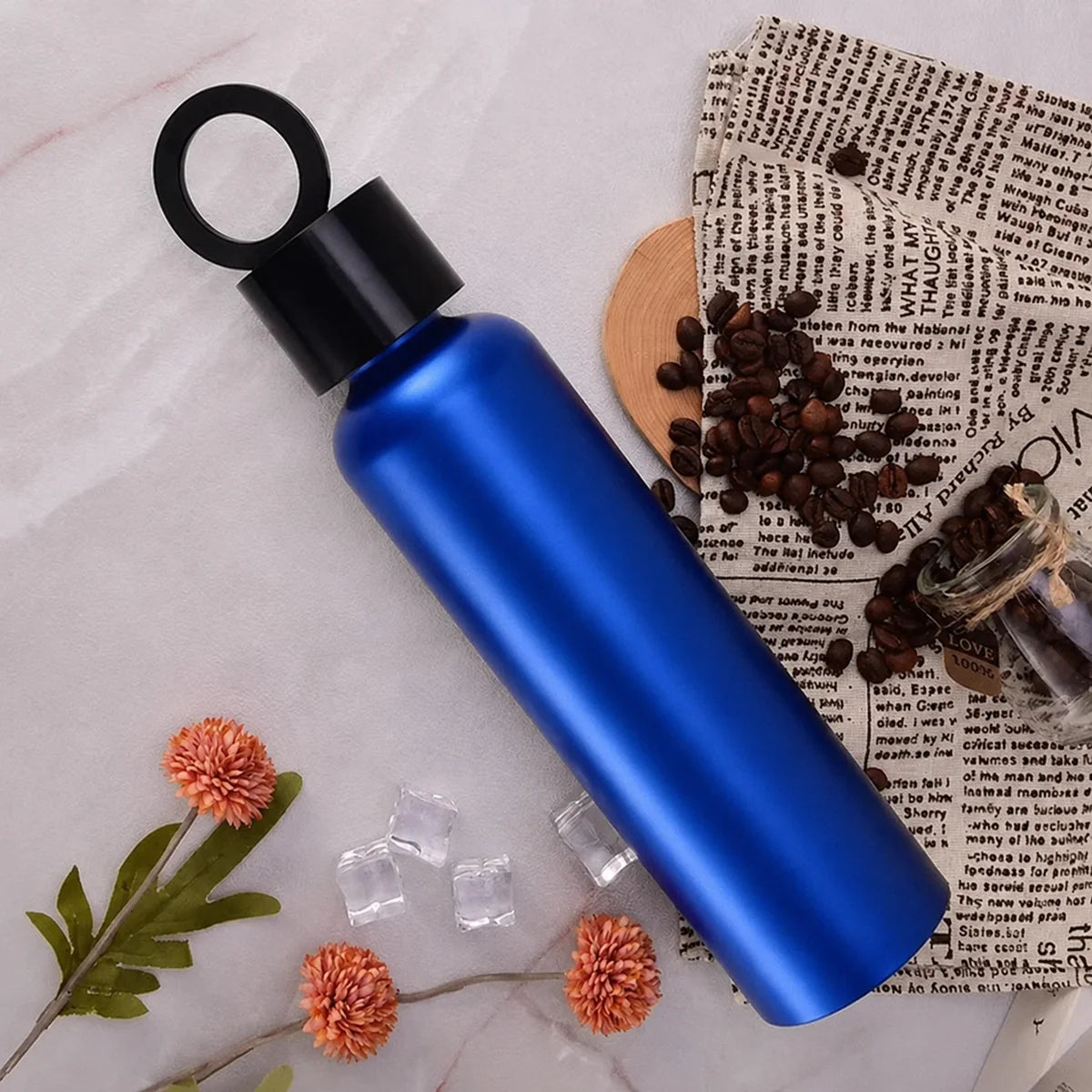 Vacuum Insulated Water Bottle with Holder My Store 2