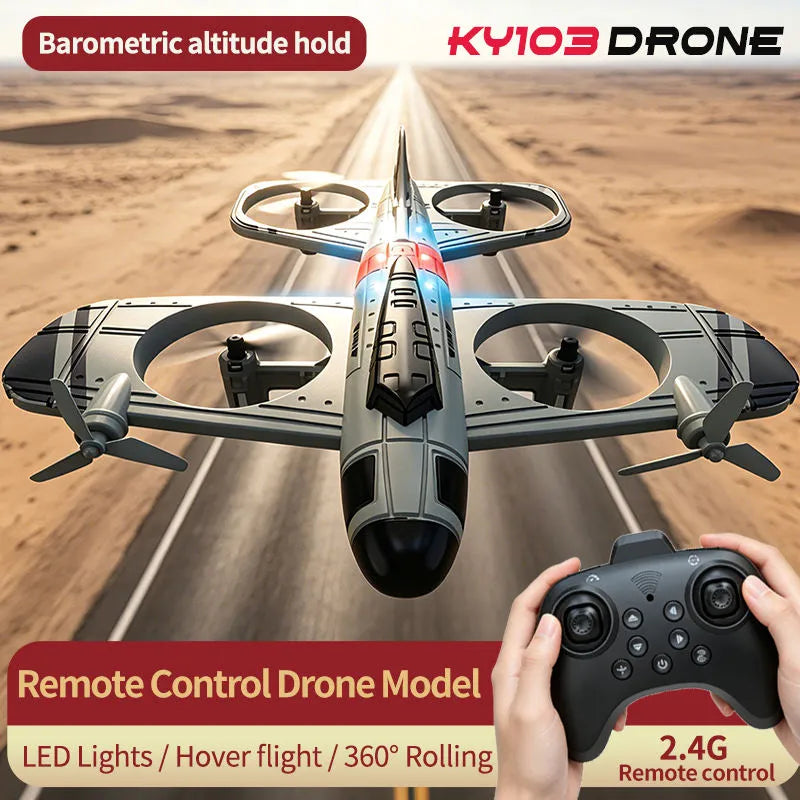 KY103 Vintage Airplane Drone – Remote Control Quadcopter RC Aircraft My Store 2