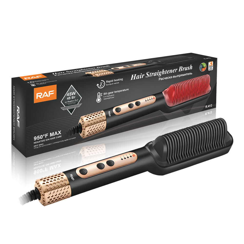 RAF R.406B Hair Straightener Brush My Store 2
