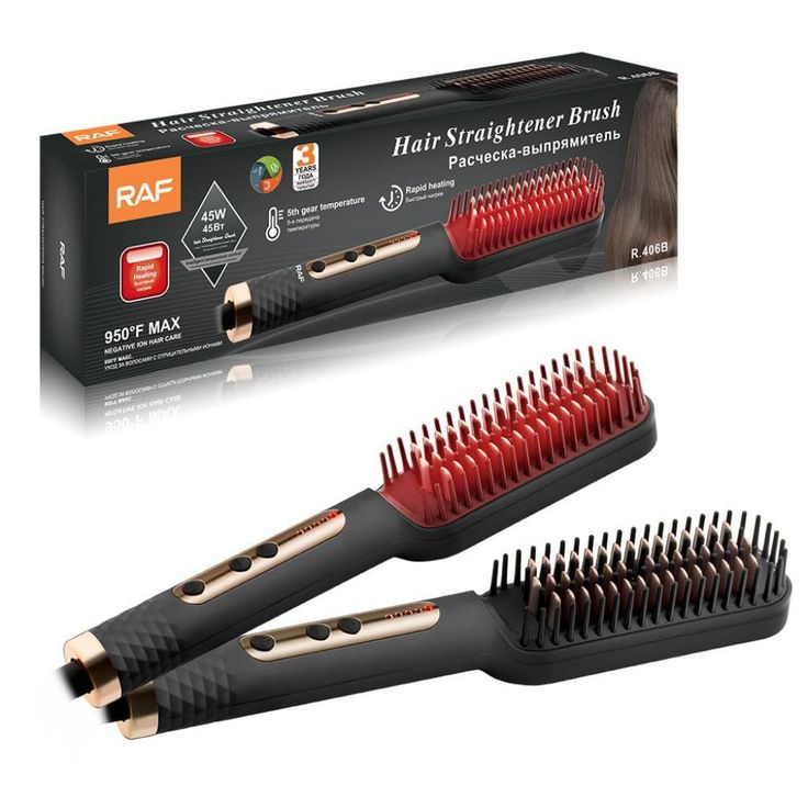 RAF R.406B Hair Straightener Brush My Store 2