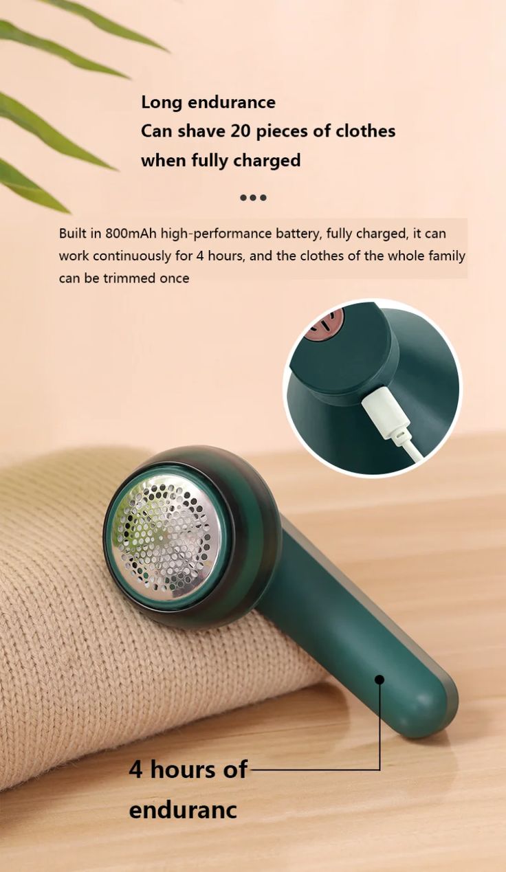 Rechargeable Electric Lint Remover My Store 2