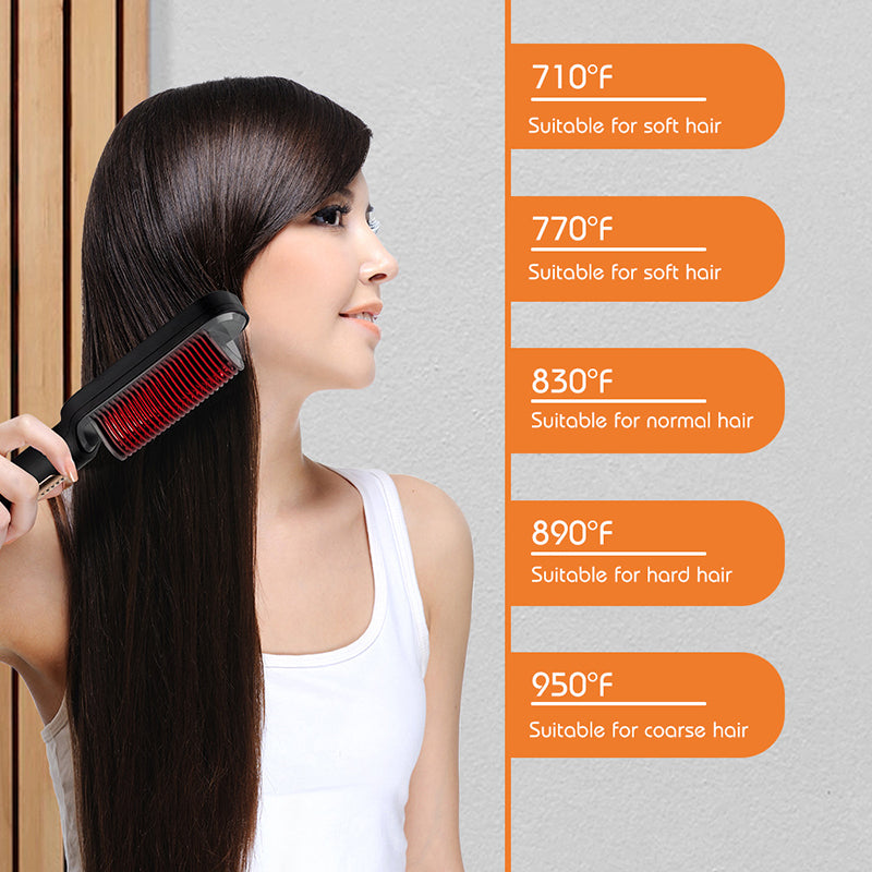 RAF R.406B Hair Straightener Brush My Store 2
