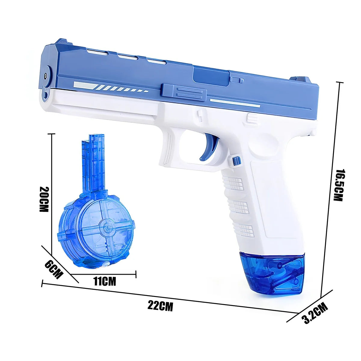 Glock Electric Water Gun – Rechargeable Automatic Water Blaster My Store 2
