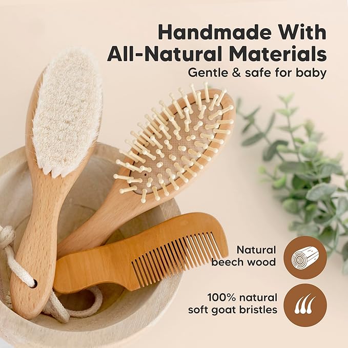 Rovco – Baby Comb & Brush Set My Store 2