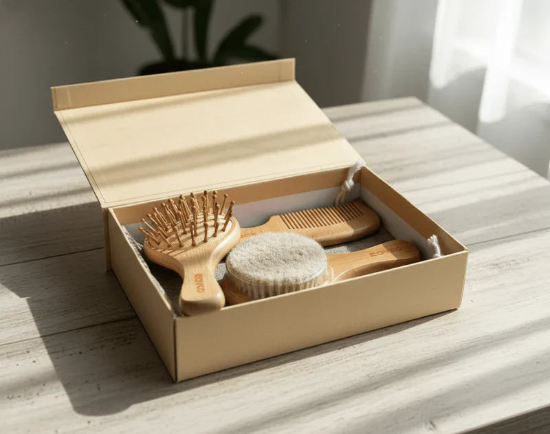 Rovco – Baby Comb & Brush Set My Store 2